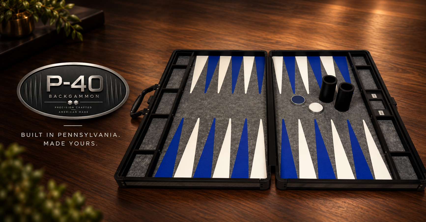 Custom Backgammon Board Builder | P-40 Backgammon